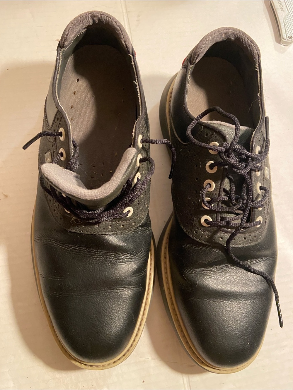 FootJoy 57904 Men's Golf Shoes US 8 Wide Black